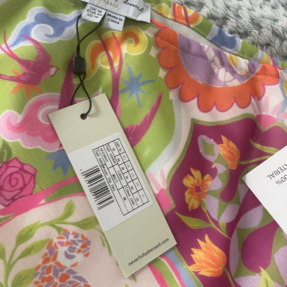 Never Fully Dressed summer long skirt with beautiful design